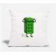 Six Pack (Green) Natural White Pillow